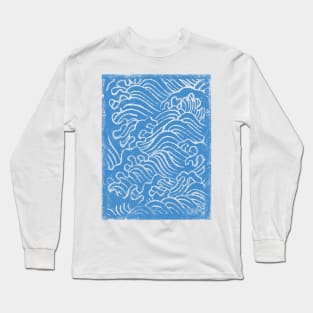 vintage waves Long Sleeve T-Shirt